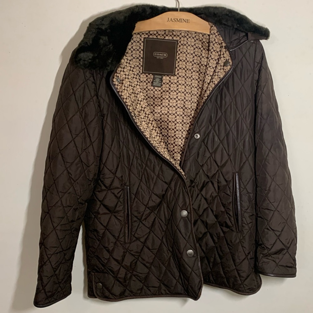 Coach Women's Brown Coat
